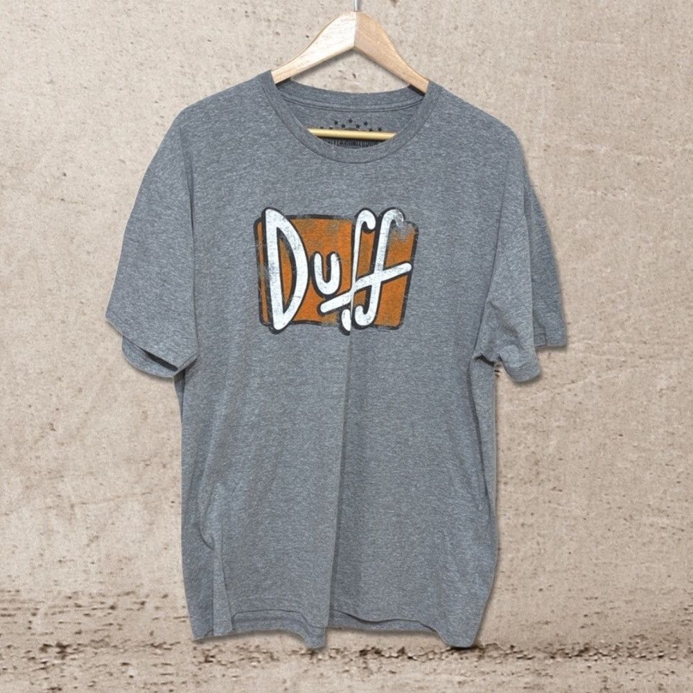 Universal Studios Duff Gray Graphic T-Shirt Size US XXL / EU 58 / 5 - 1 Thumbnail