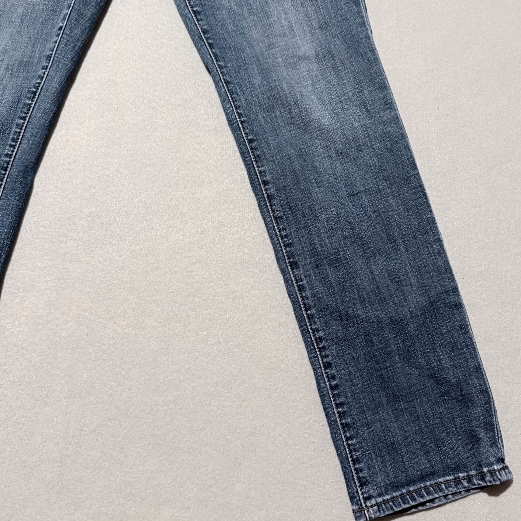 Vintage Kut from the Kloth Jeans Women's Blue Denim Low Rise Straight Fit Zip Fly - 8 Size 30" / US 8 / IT 44 - 6 Thumbnail