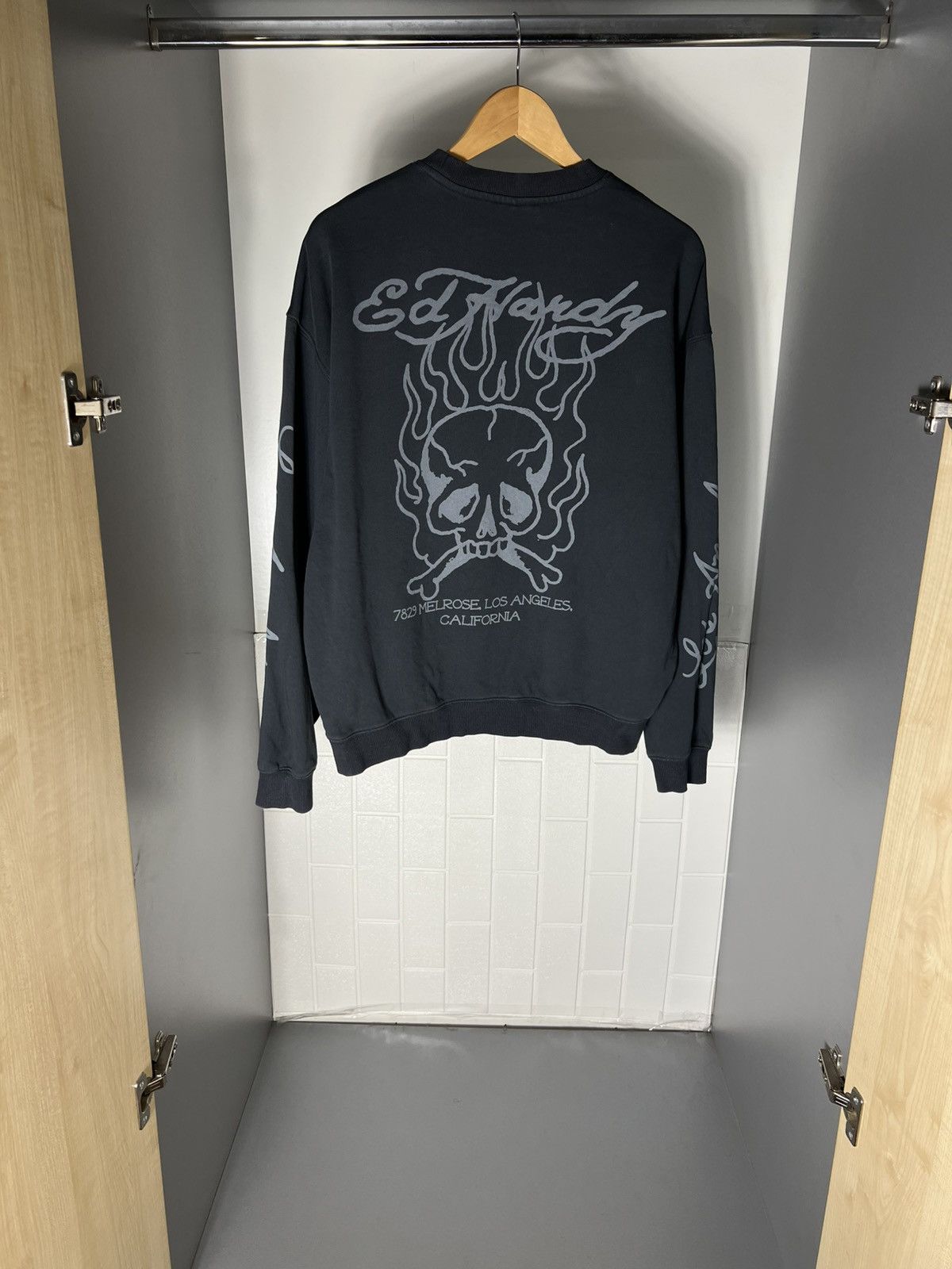 Ed Hardy VINTAGE ED HARDY BY CHRISTIAN AUDIGIER DESIGNER CASUAL Y2K Size US L / EU 52-54 / 3 - 22 Thumbnail
