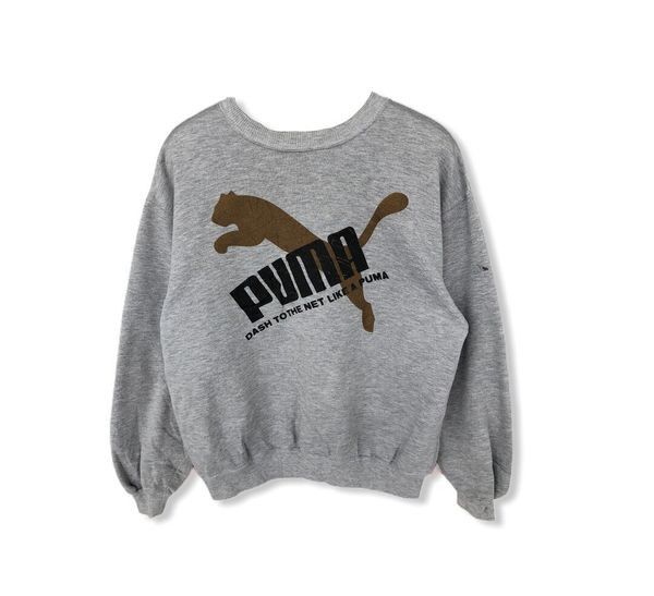 image of Vintage Puma Big Logo Sweatshirt, Men's (Size Small)