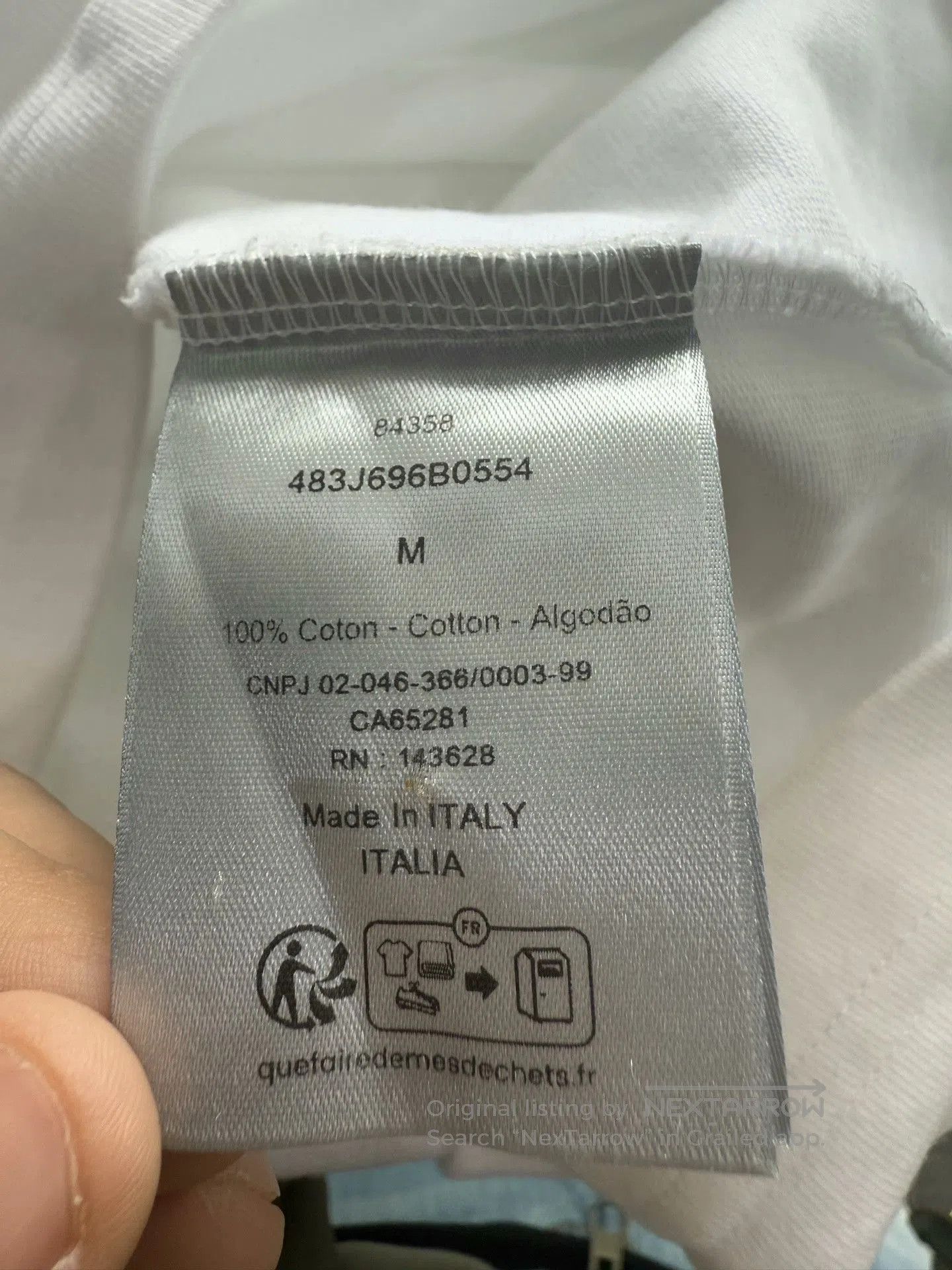 Dior Dior White Embroidered Short. Size US M / EU 48-50 / 2 - 5 Thumbnail
