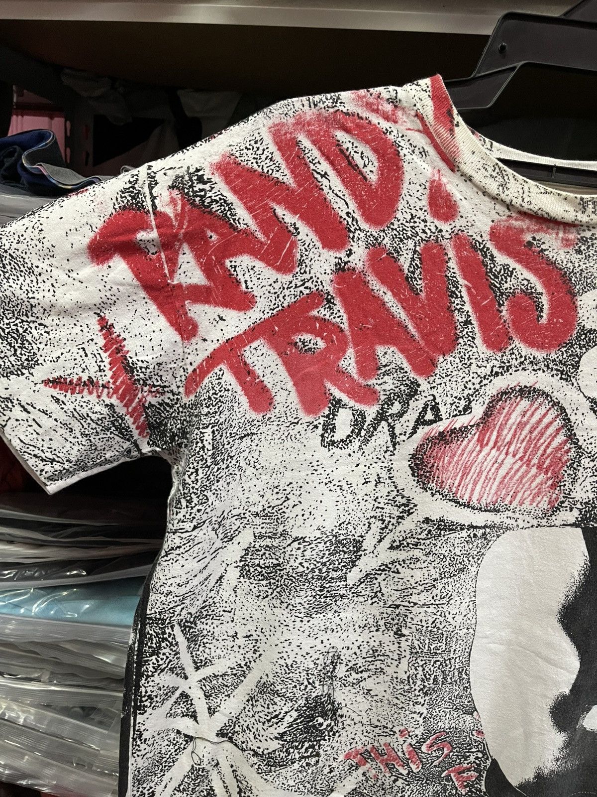 Vintage Vintage 90s Randy Travis All Over Print🔥🔥🔥 Size US XL / EU 56 / 4 - 2 Thumbnail