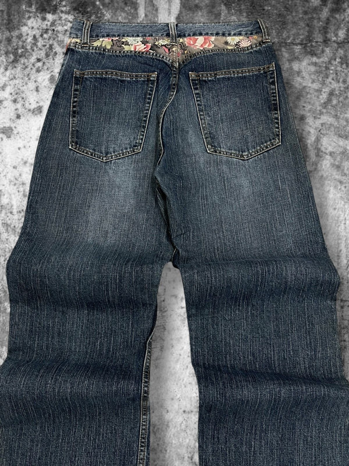 Beauty Beast Vintage Japan Designer 90’S Karakuri Traditional Sukajan Koi Size US 30 / EU 46 - 12 Thumbnail