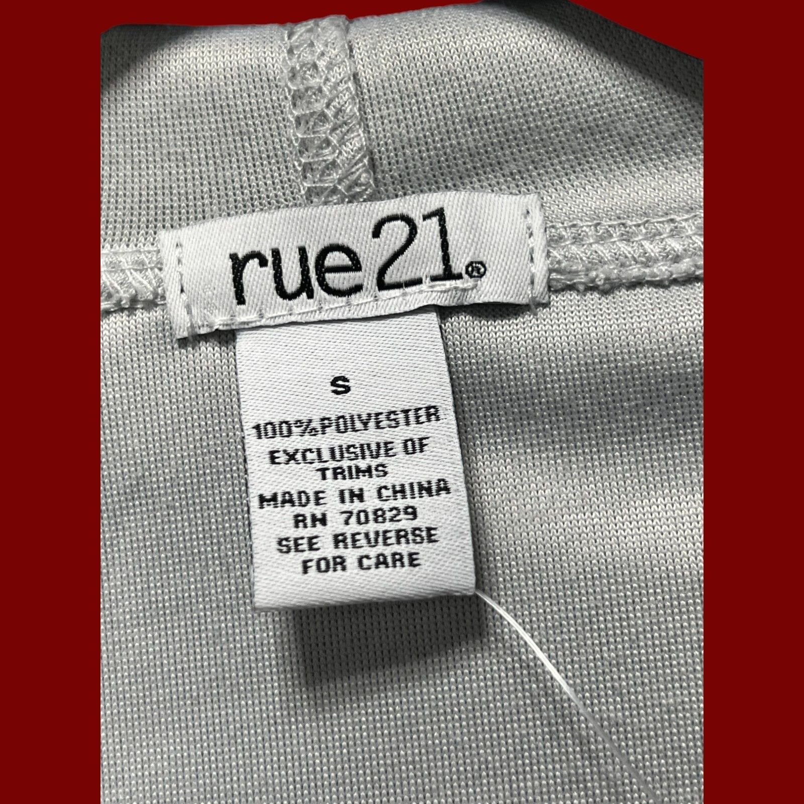 rue21 Rue 21 - Women's Long Sleeve Hooded Sweatshirt - Grey - Smal Size S / US 4 / IT 40 - 8 Thumbnail