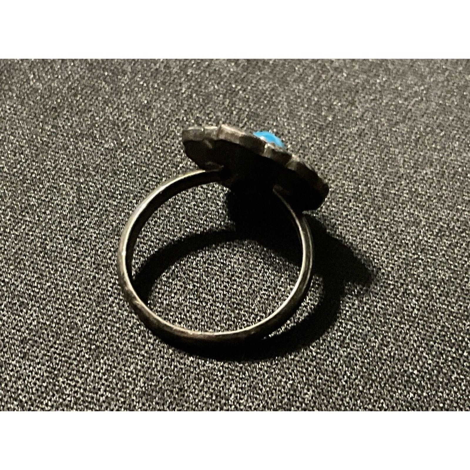 Other 925 Turquoise Signed CB Size 6 Size ONE SIZE - 4 Thumbnail