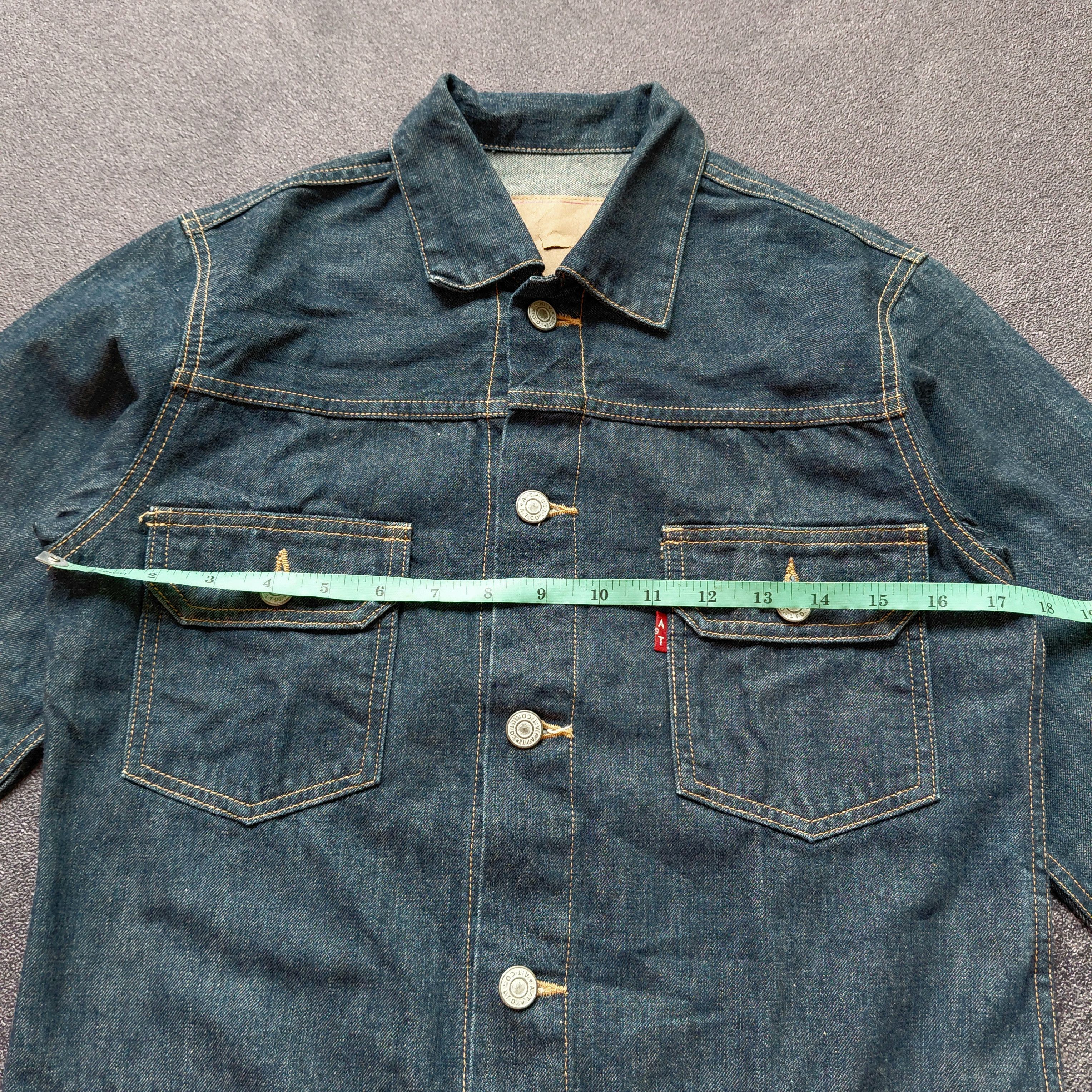 Japanese Brand A/T Type II Japan Trucker Denim Jacket Size US S / EU 44-46 / 1 - 10 Thumbnail