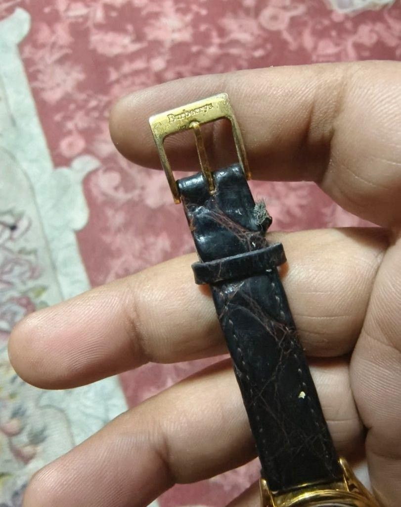 Burberry × Vintage Burberry vintage watch swiss made Size ONE SIZE - 3 Thumbnail
