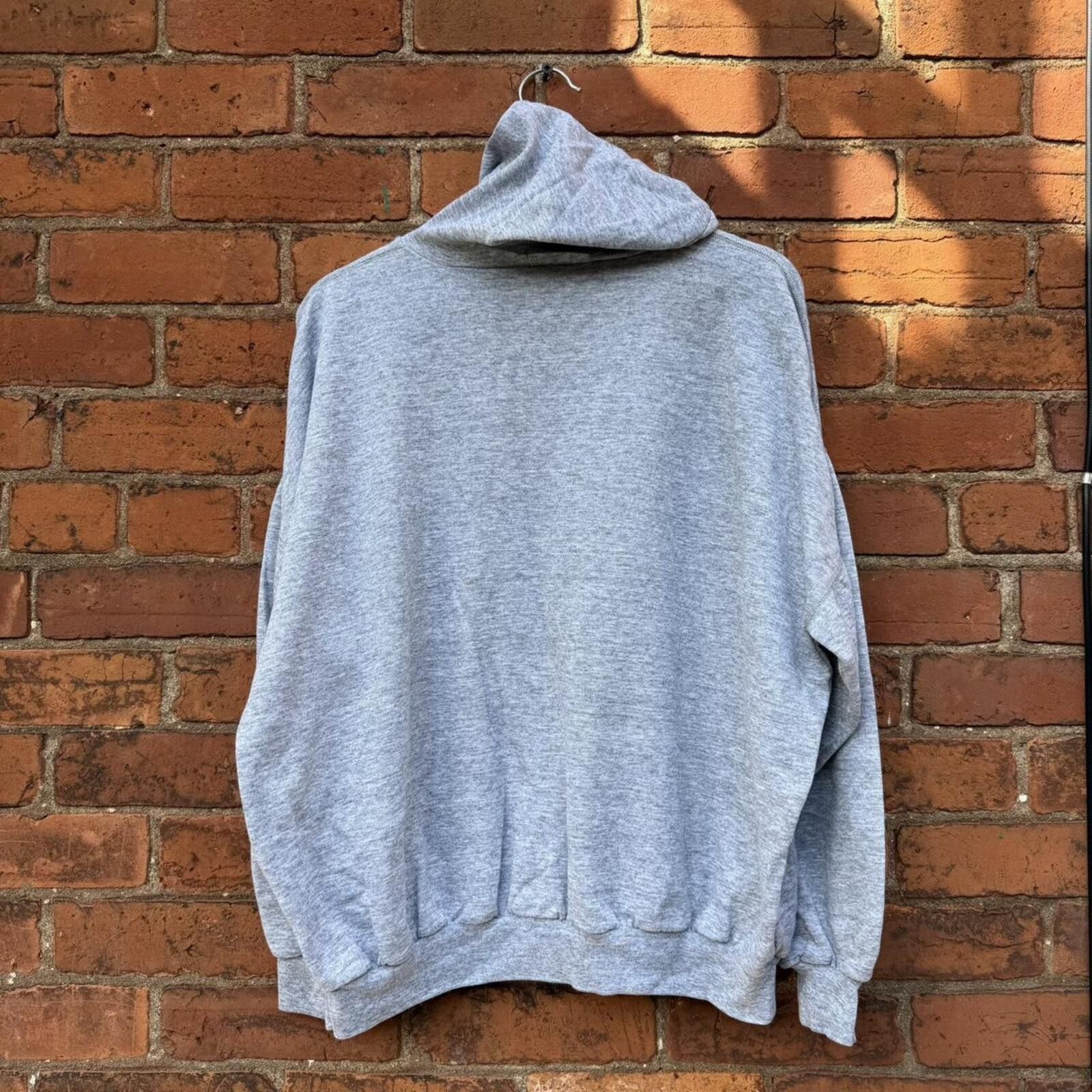 Other vintage light grey blank light hoodie 80s/90s boxy large Size US L / EU 52-54 / 3 - 4 Thumbnail