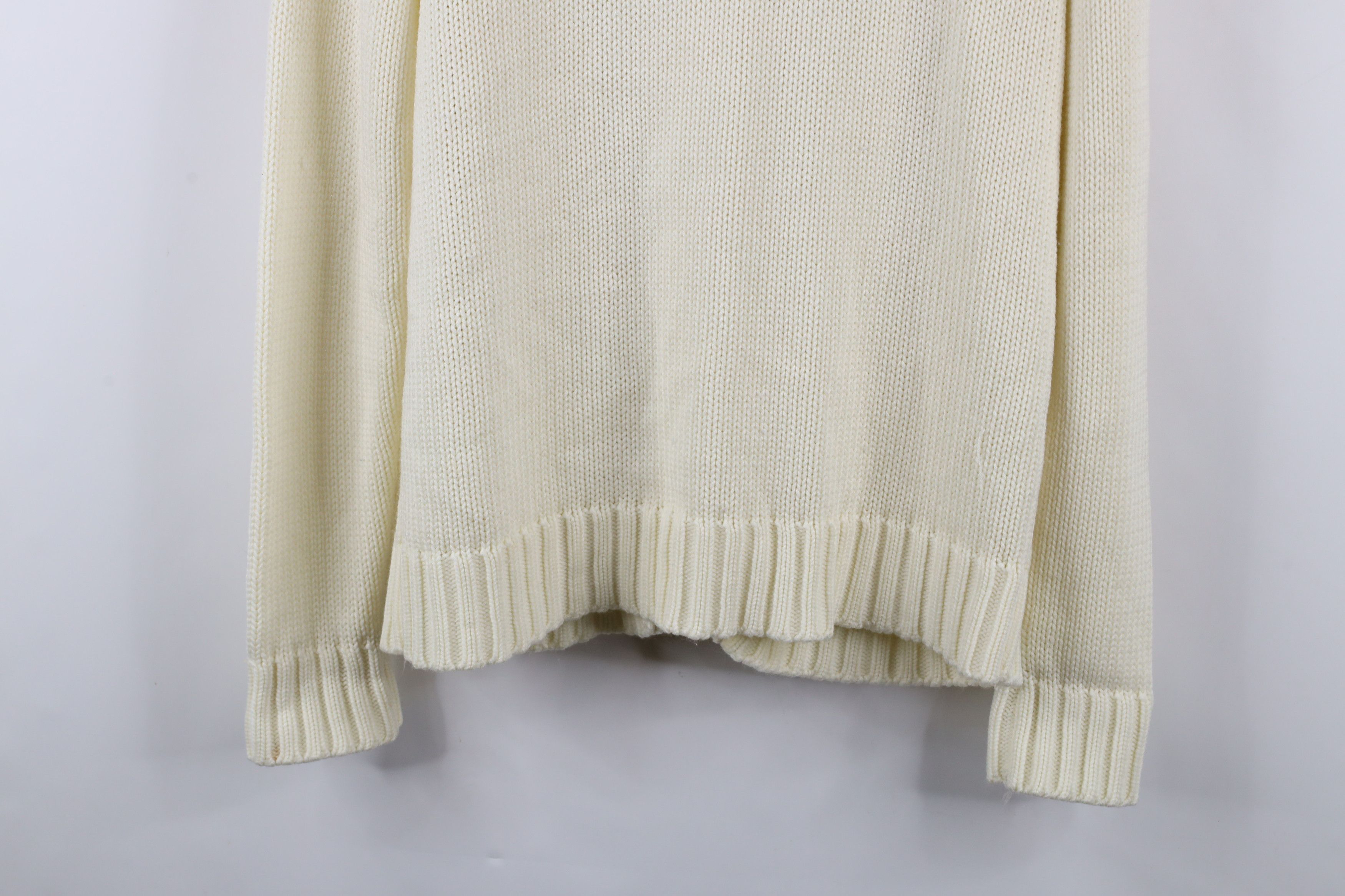 Vintage Vintage 70s Streetwear Cable Knit Fisherman Cardigan Sweater Size US M / EU 48-50 / 2 - 13 Thumbnail