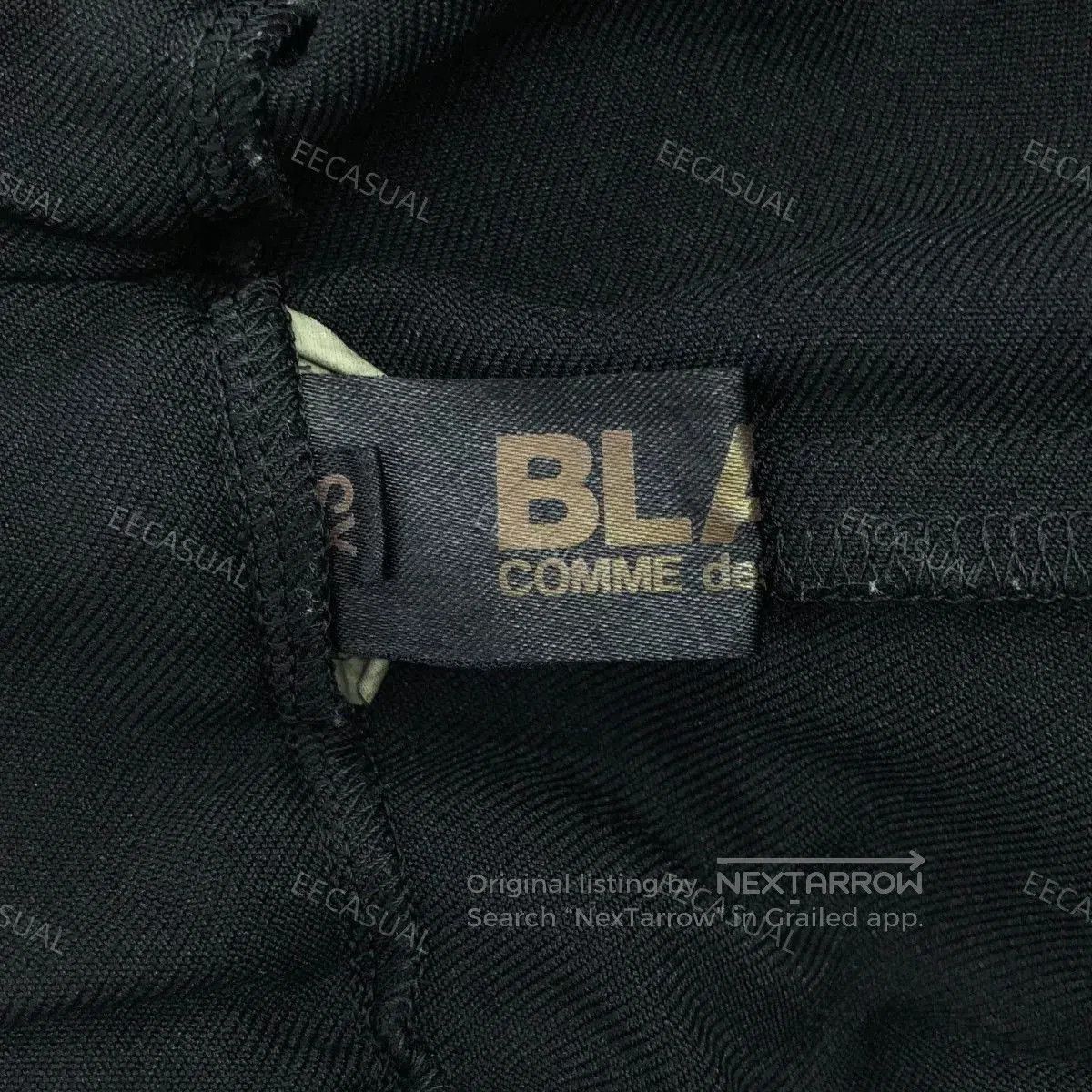 Other Comme des Garçons Black Pleated Trousers. Size 23" - 5 Thumbnail