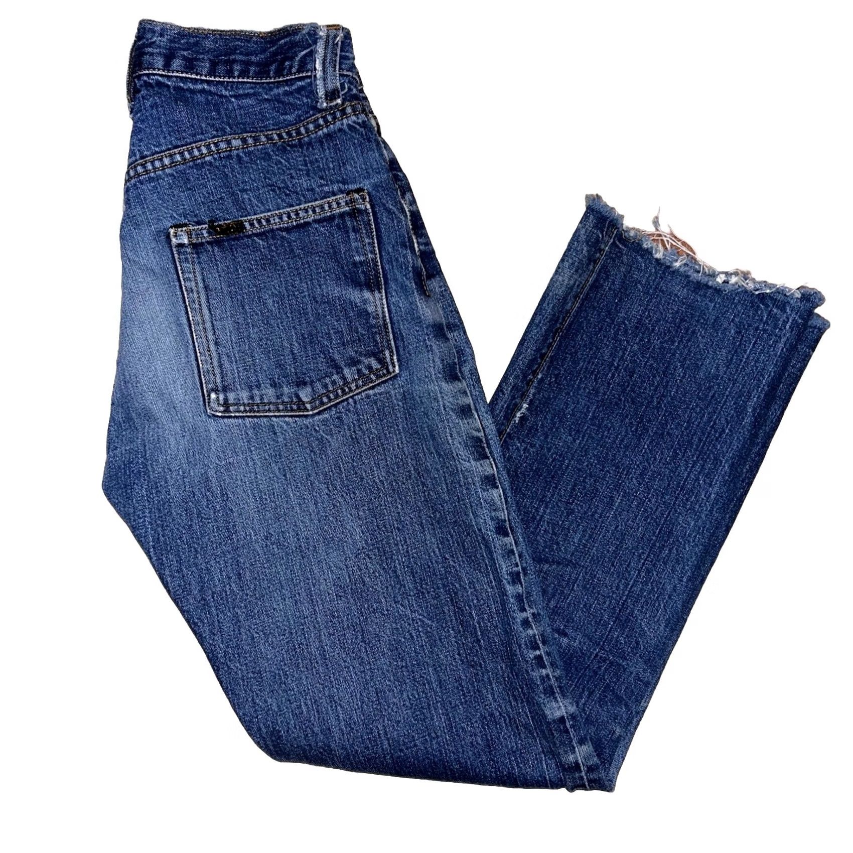 Sears VINTAGE Sears Blue Line Selvedge Denim Jeans 25x27 Denim Blue Mens? 1960s Size US 26 / EU 42 - 2 Thumbnail