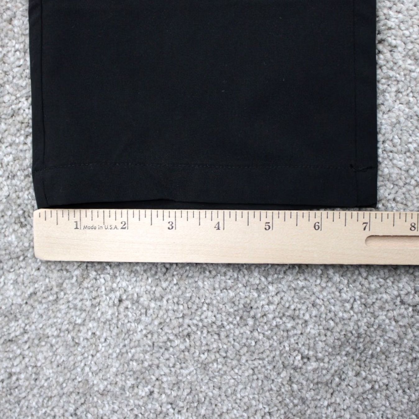 Vintage Libin Pants Mens 32 Black Waterproof UPF 50+ 100% Polyester Inseam 32" Regular Straight Ankle - NWT, 90s Theme, Casual Mens Clothing Size US 32 / EU 48 - 5 Thumbnail