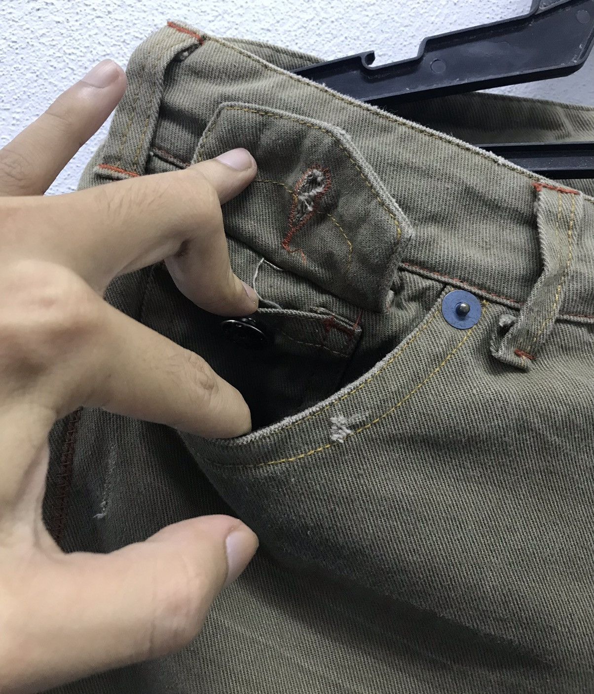 Eternal × Vintage Vintage ETERNAL Denim Pants Size US 30 / EU 46 - 7 Thumbnail