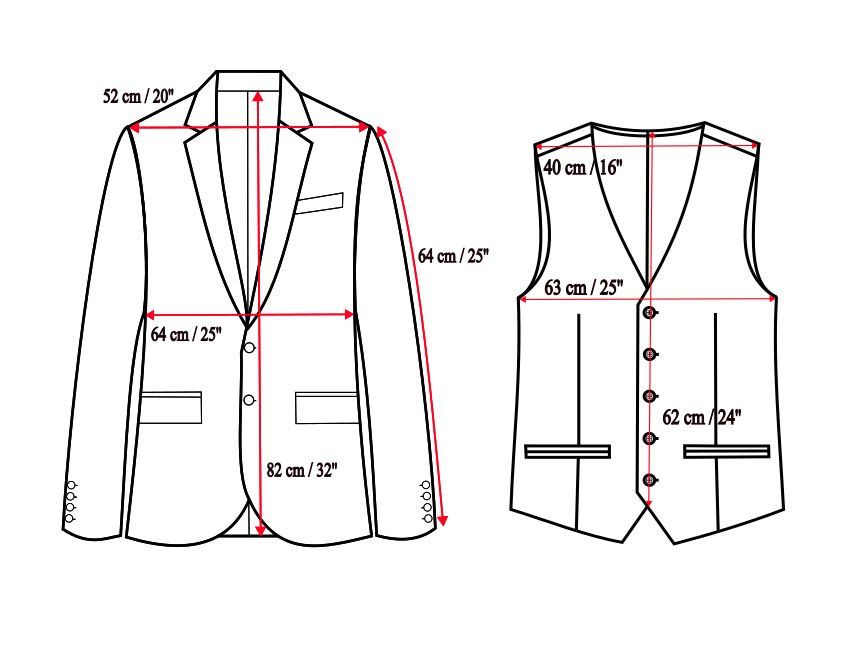 Suitsupply Napoli Wool Formal Blazer Waistcoat Suit EU:62; UK/US:52R Size 52R - 12 Thumbnail