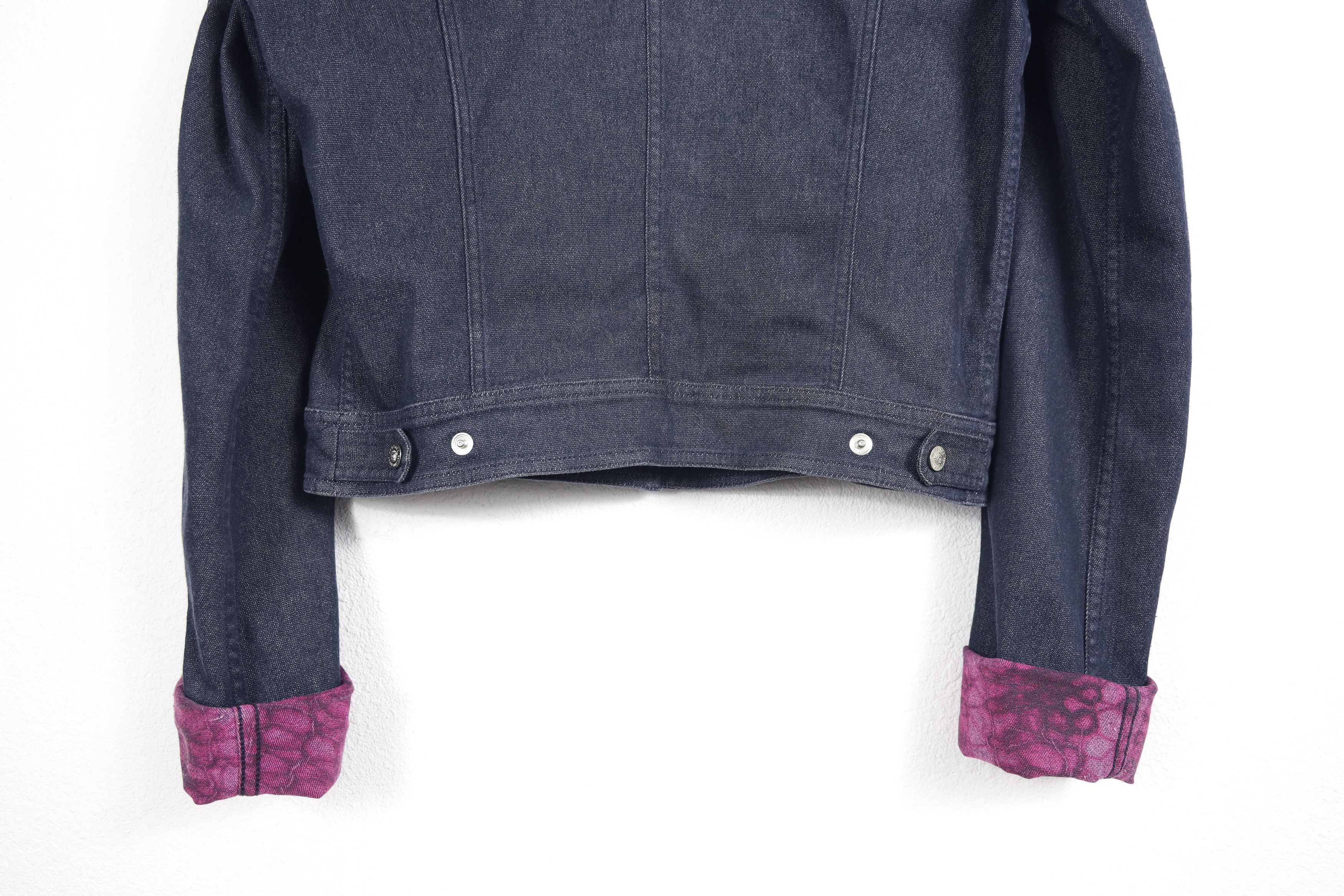 Versace Jeans Couture Vintage Wmns Versace Jeans Couture Medusa Denim Jacket Size S / US 4 / IT 40 - 10 Thumbnail