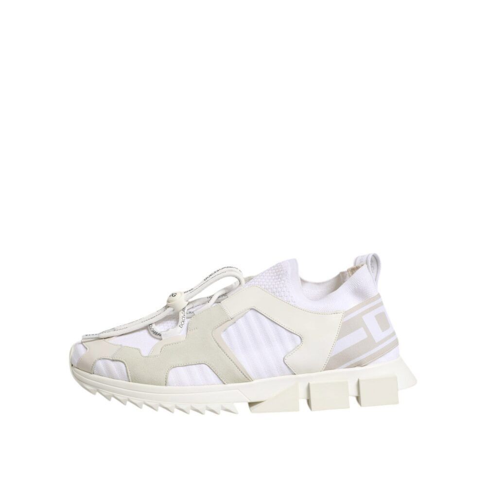 Dolce & Gabbana Dolce & Gabbana White Mesh Sorrento Trekking Sneakers Shoes Size US 9 / EU 42 - 6 Thumbnail