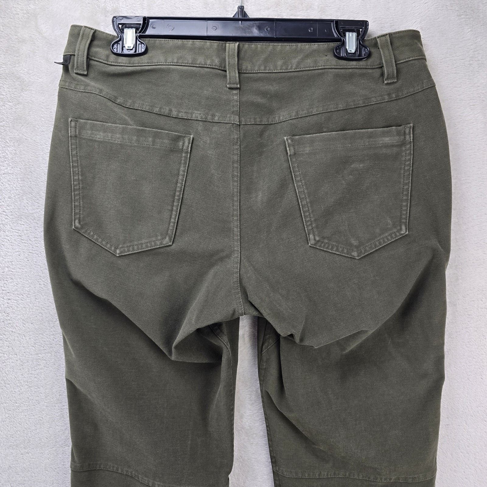 Lululemon Lululemon ABC Pant Men 32x32 Slim Fit Olive Green Warpstreme Size US 32 / EU 48 - 8 Thumbnail