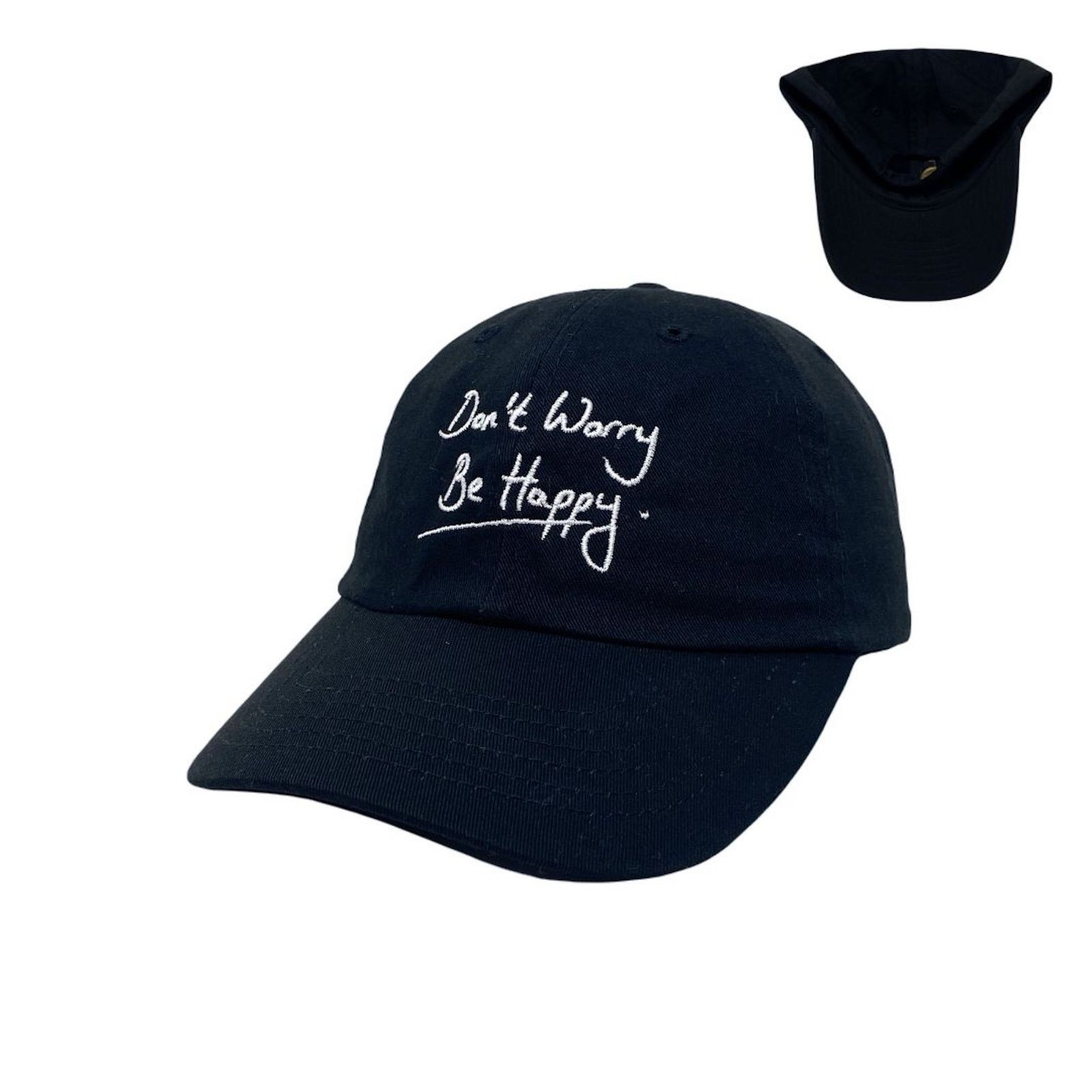 Other Don't Worry Be Happy Dad Hat Size ONE SIZE - 1 Thumbnail