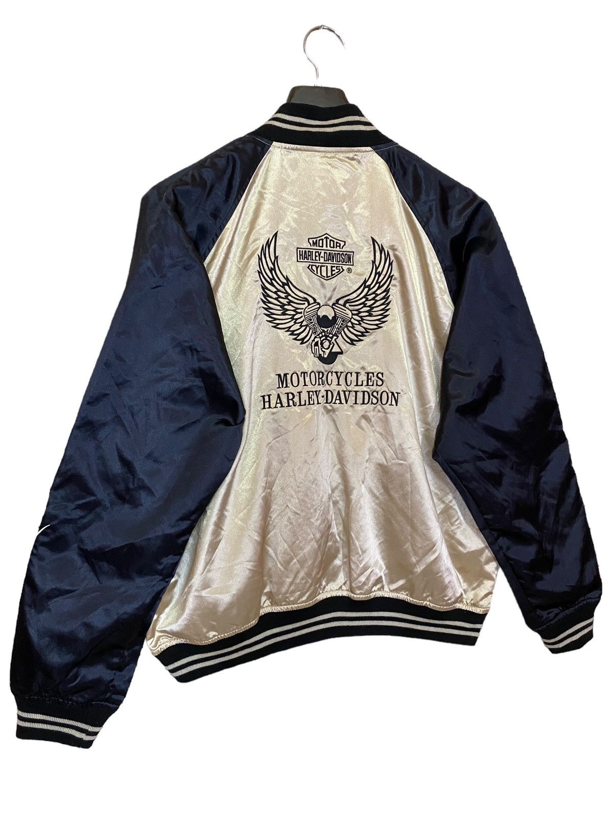 Harley Davidson Harley davidson emboidery logo sukajan jacket very rare Size US XL / EU 56 / 4 - 5 Thumbnail