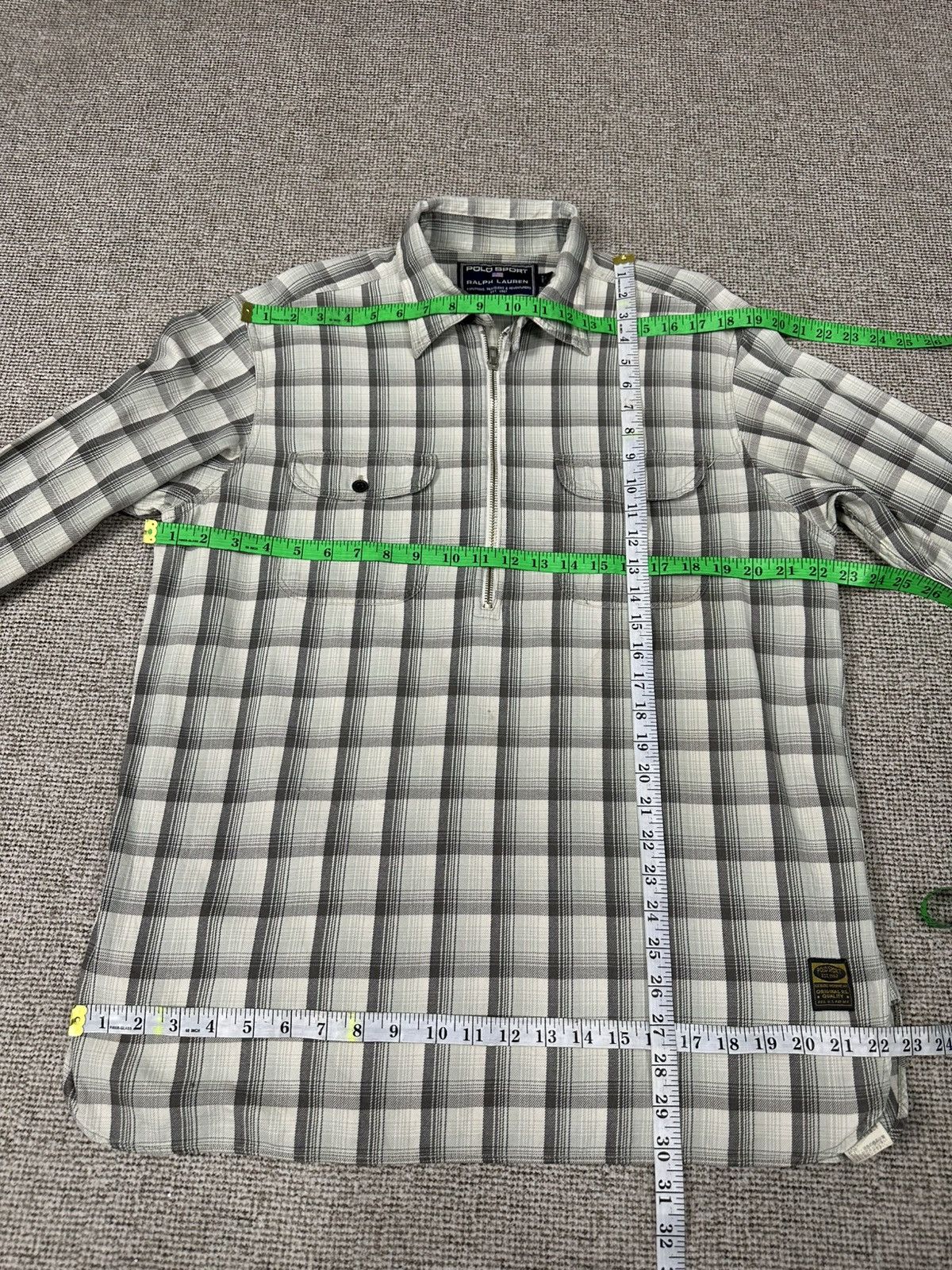 Polo Ralph Lauren Vintage Polo Sport Ralph Lauren Half Zipper Z410 Size US L / EU 52-54 / 3 - 4 Thumbnail