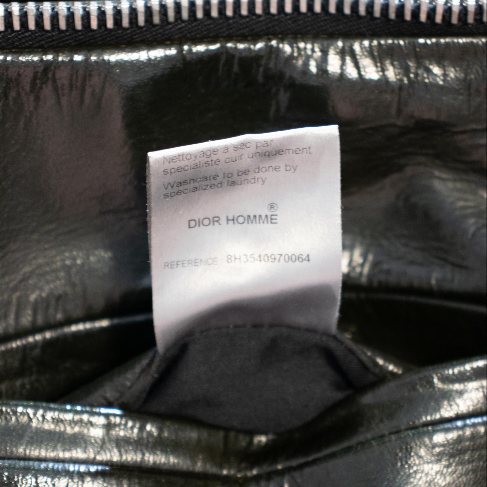 Dior AW08 Dior Homme Patent Leather Napoleon Jacket Size US M / EU 48-50 / 2 - 6 Thumbnail