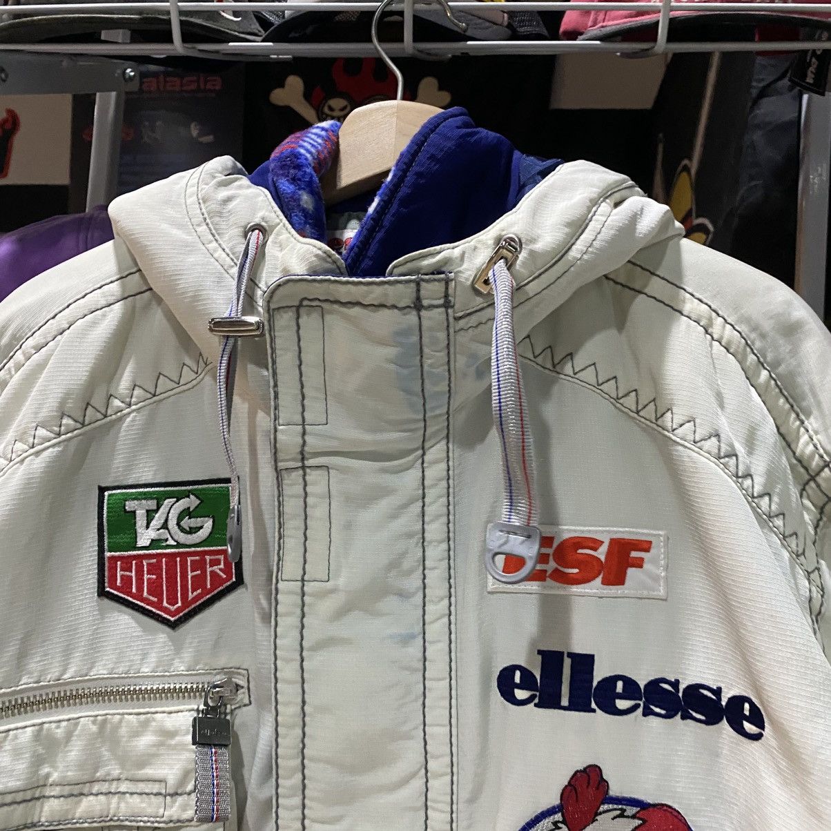 Ellesse VINTAGE OFFICIAL NATIONAL FRANCE SKI ELLESSE JACKET Size US XL / EU 56 / 4 - 13 Thumbnail