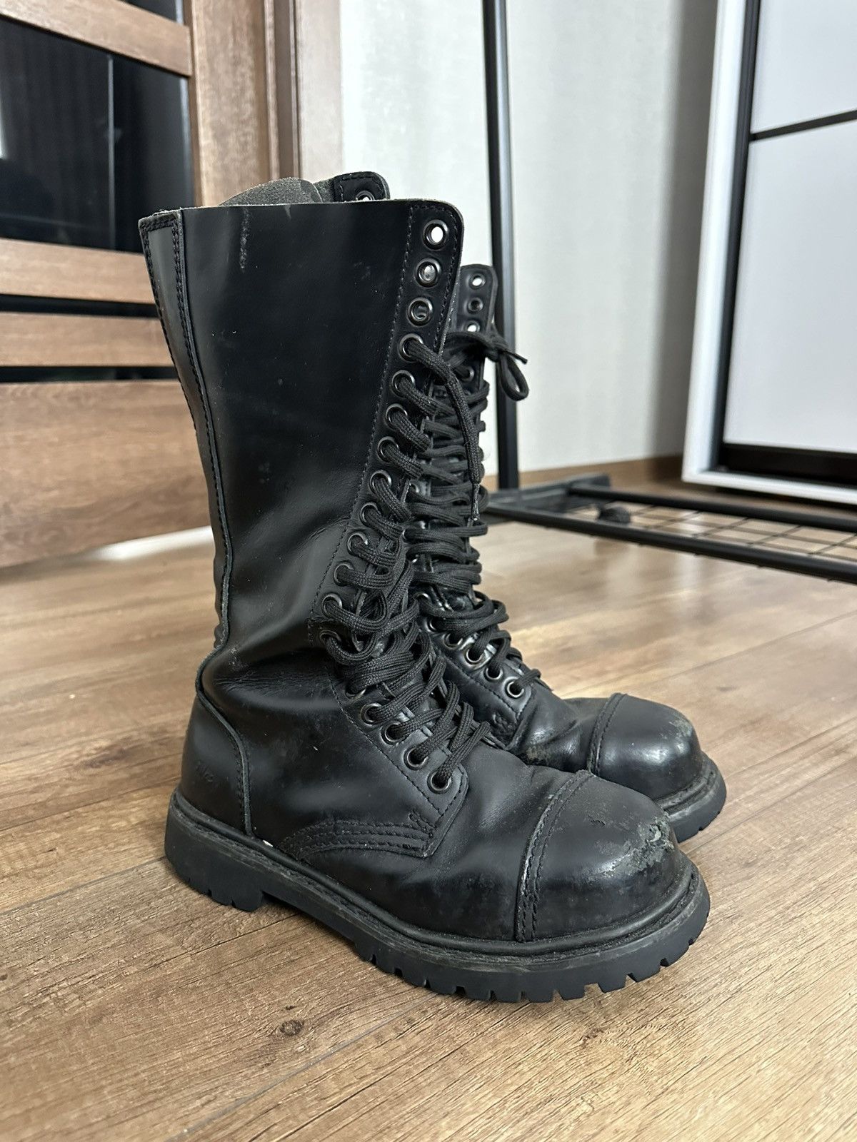 Undercover Undercover Vintage High Top Leather Boots Size US 5 / EU 37 - 4 Thumbnail
