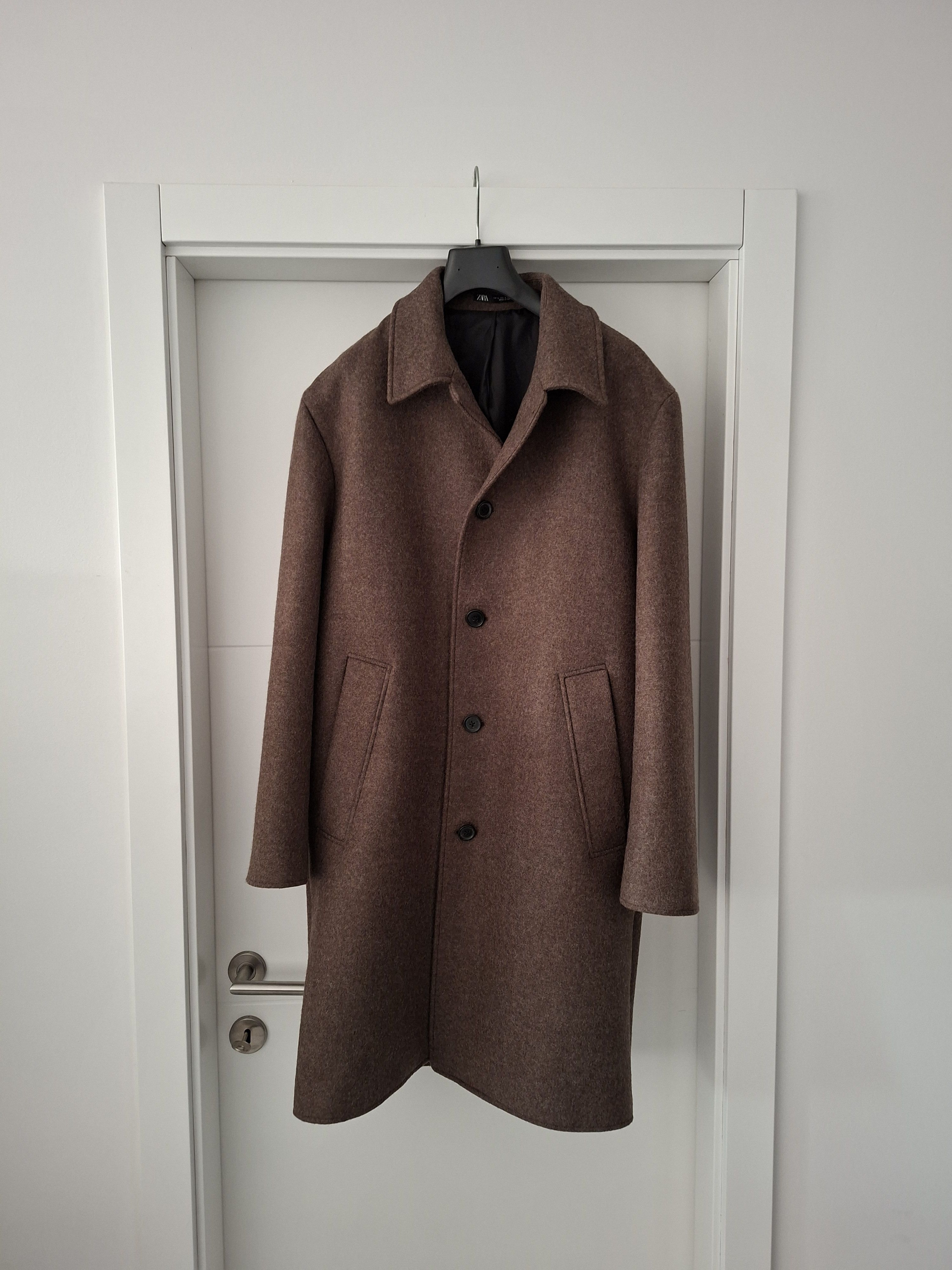 Zara Zara Brown Coat Size US L / EU 52-54 / 3 - 2 Thumbnail
