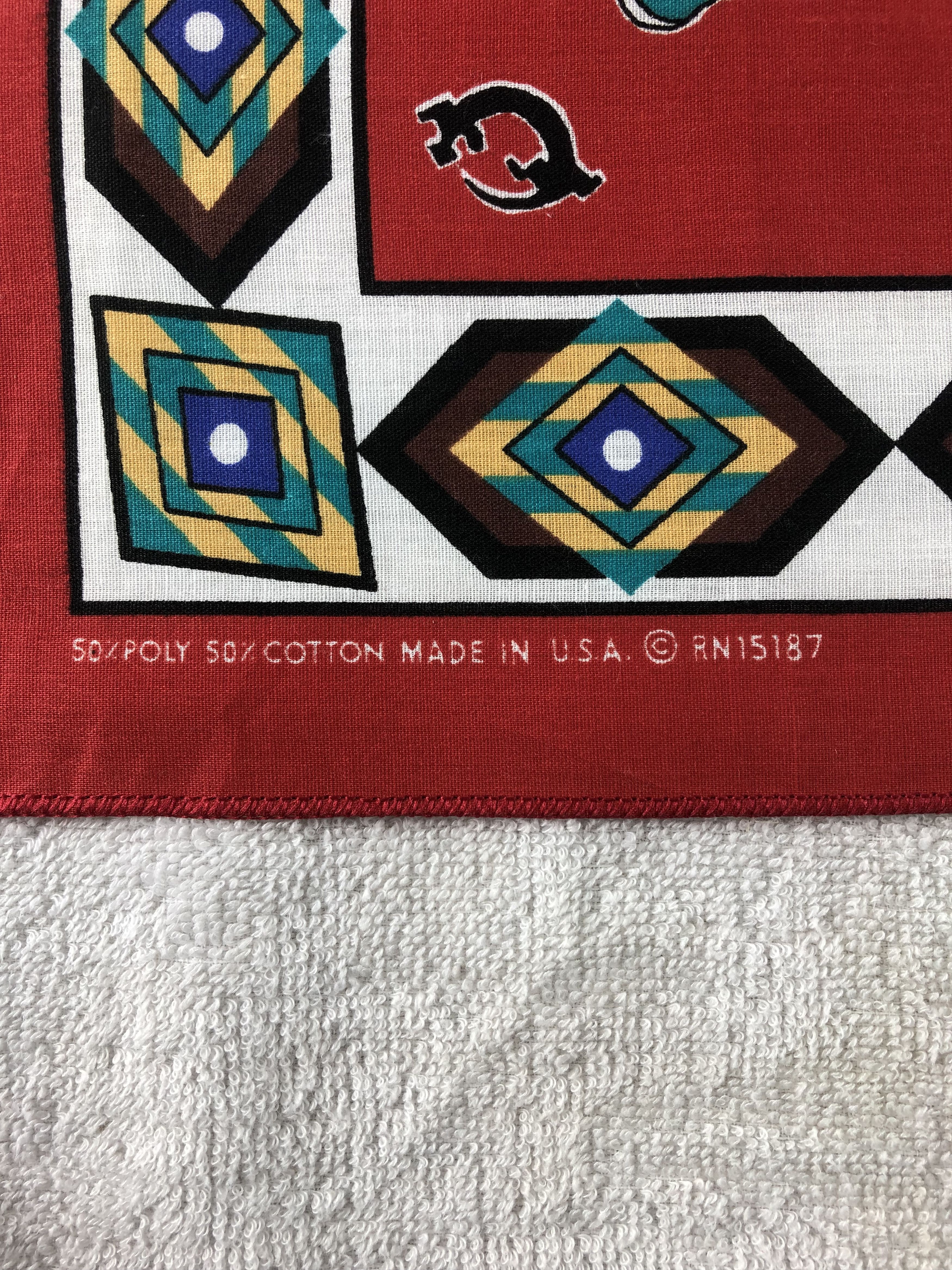 Vintage Paislee USA Handkerchief / Bandana / Neckerchief Size ONE SIZE - 5 Thumbnail