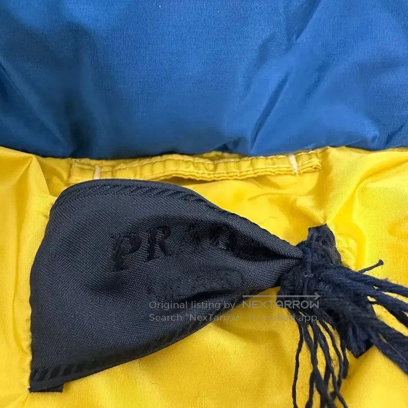 Prada Prada Men's Dark Blue Puffer Jacket. Size US M / EU 48-50 / 2 - 3 Thumbnail