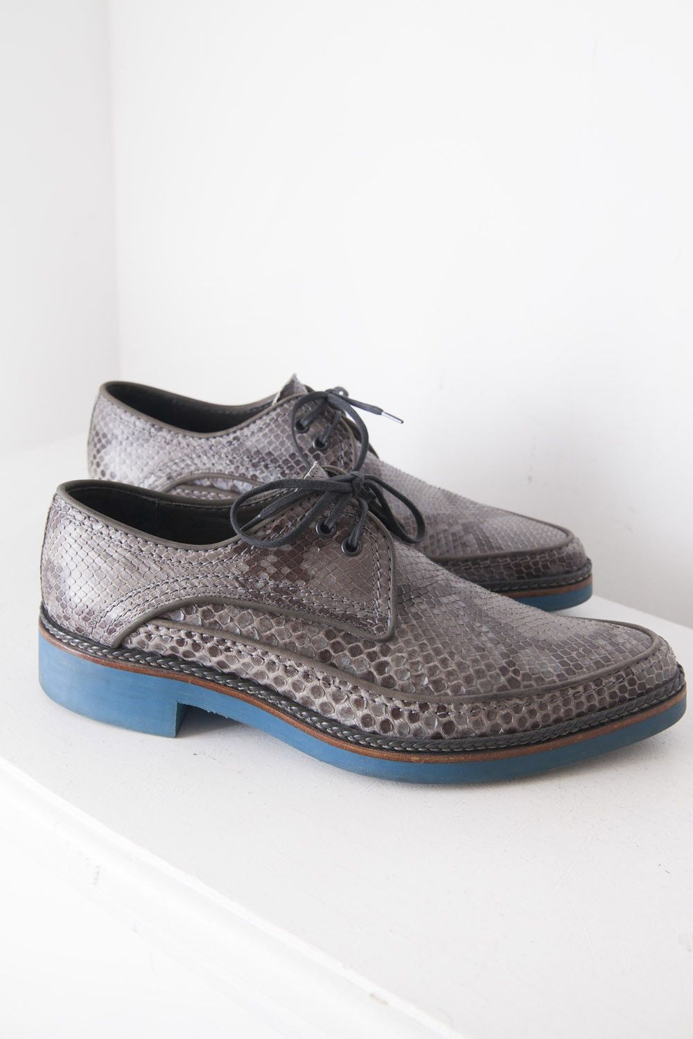 Lanvin AW10 python leather dress shoes Size US 10 / EU 43 - 7 Thumbnail