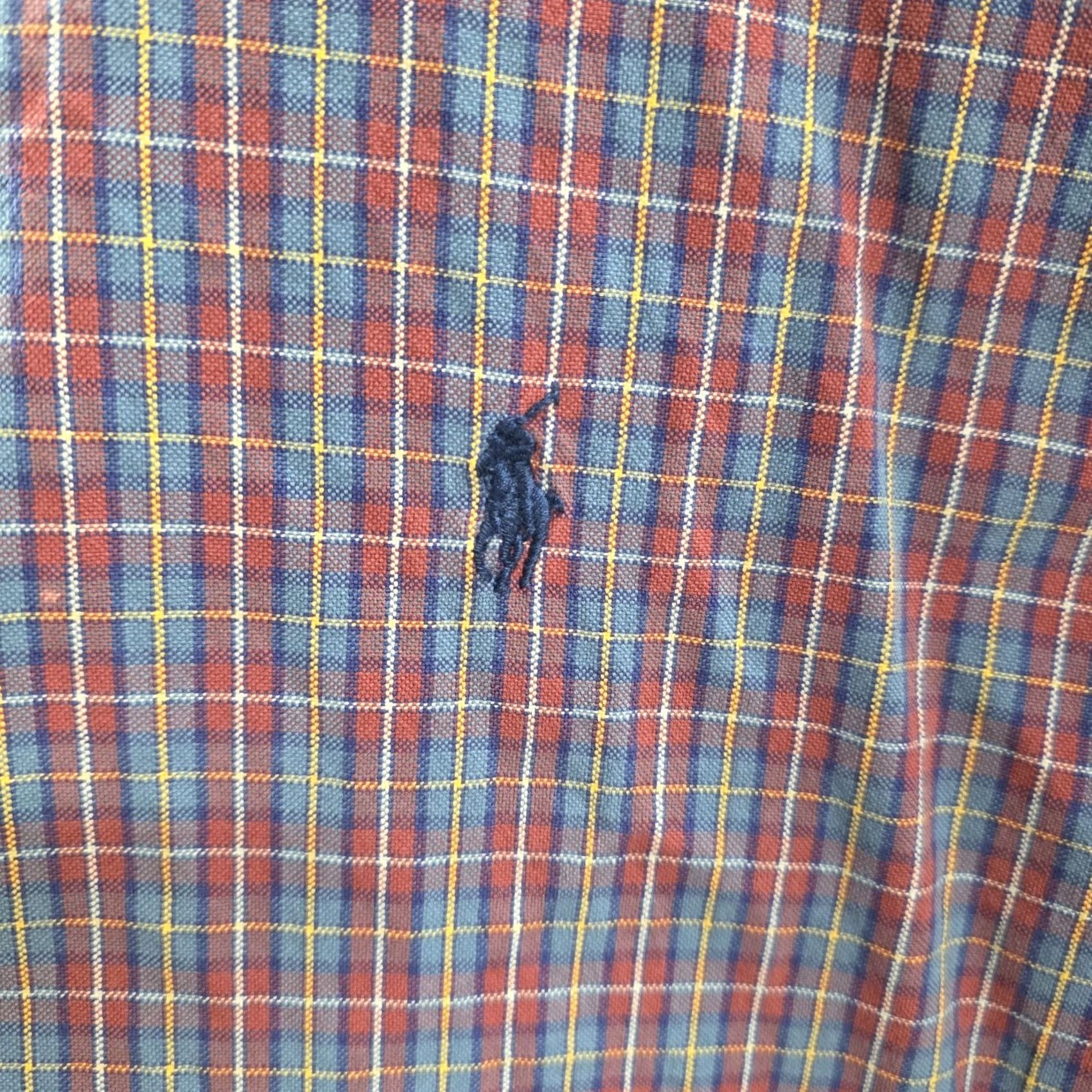 Ralph Lauren Ralph Lauren Shirt Mens 2XLT Multicolor Plaid Long Sleeve Button-Down Casual Size US XXL / EU 58 / 5 - 4 Thumbnail