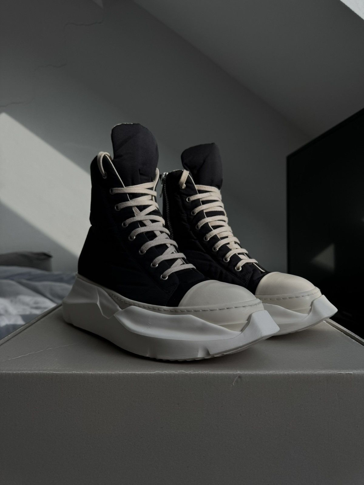 Rick Owens Rick Owens Drkshdw Abstract High Nylon Size US 8.5 / EU 41-42 - 2 Thumbnail