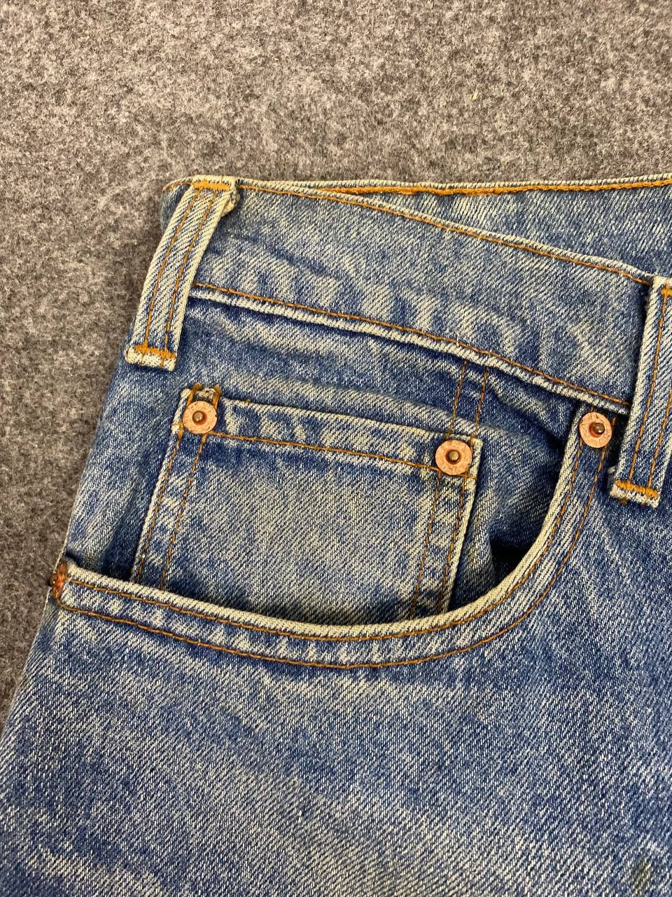 Levi's vintage levis 626 stone wash denim nice design Size US 33 - 9 Thumbnail