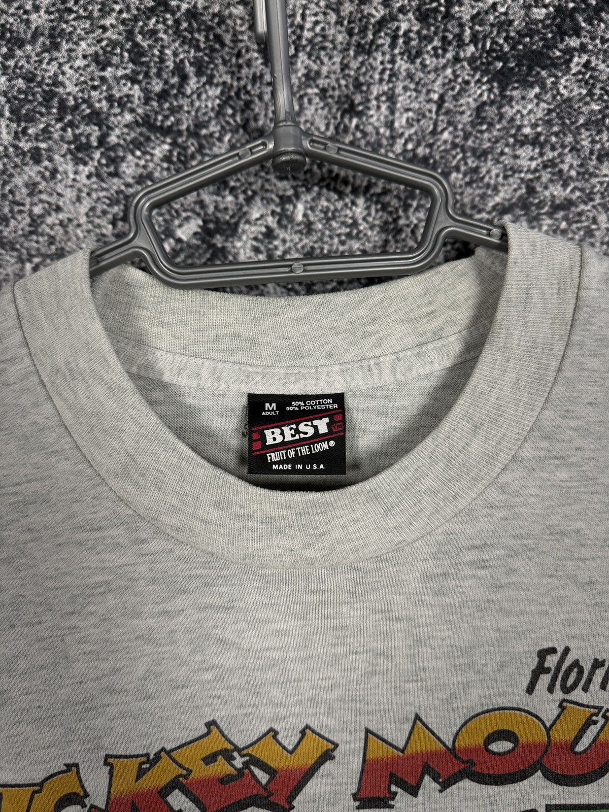 Mickey Mouse Vintage Mickey Mouse Weekly Florida Tee USA Disney Size M Size US M / EU 48-50 / 2 - 8 Thumbnail