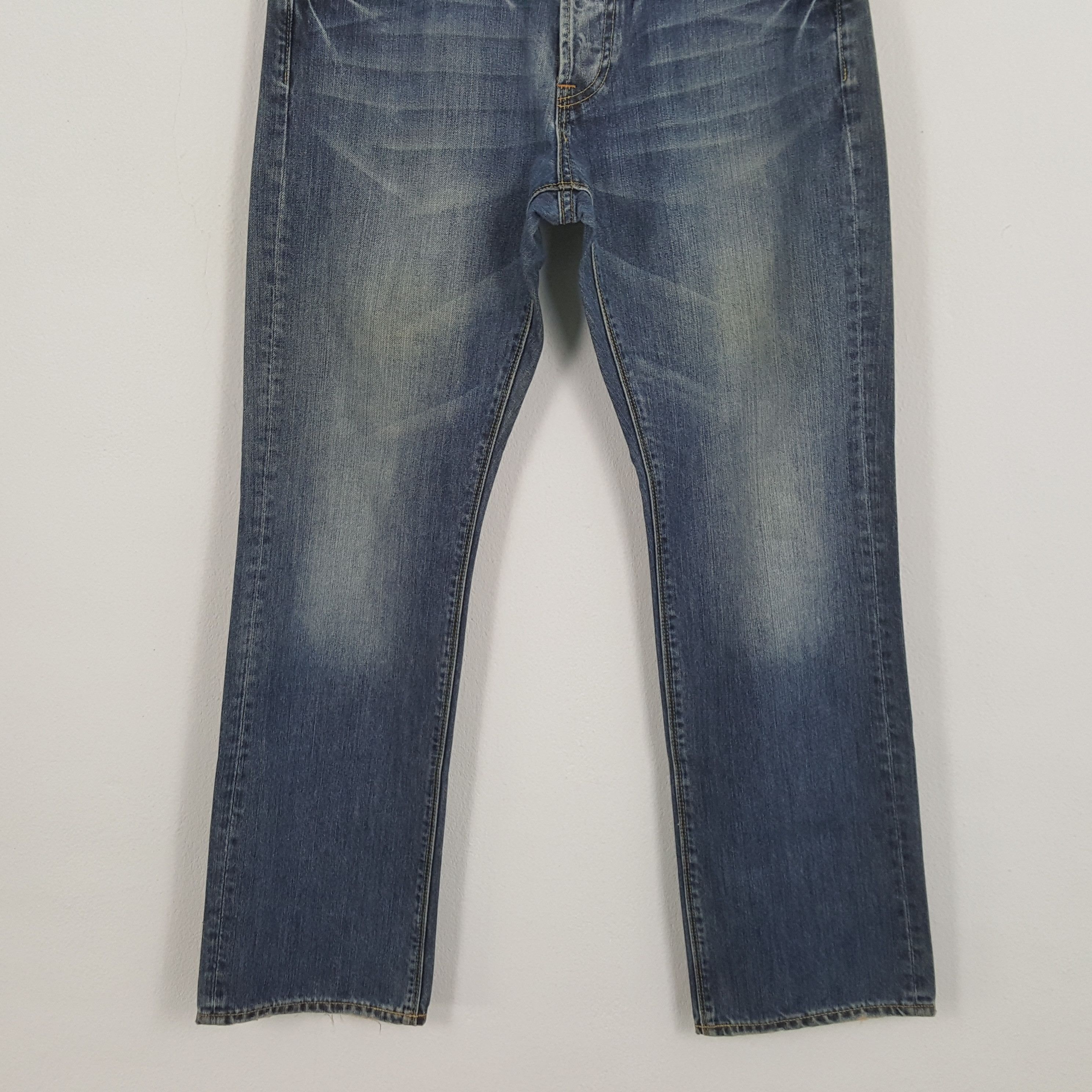 Christian Audigier × Ed Hardy × Vintage ED HARDY by Christian Audigier Rare Pocket Custom Art Jeans Size US 32 / EU 48 - 6 Thumbnail