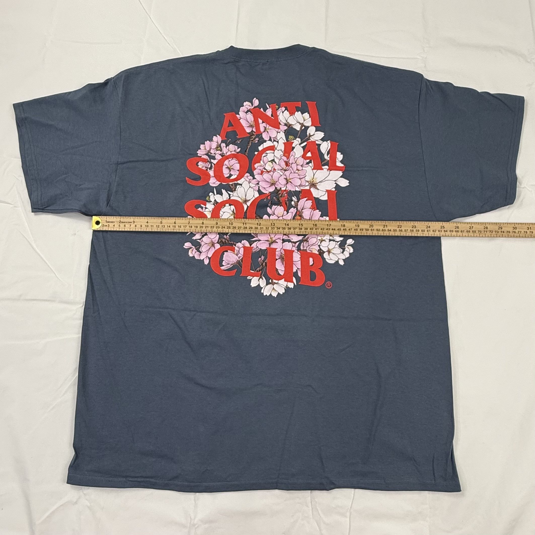 Anti Social Social Club Anti Social Social Club Kkoch Tee Cherry Blossom 2XL NEW Size US XXL / EU 58 / 5 - 4 Thumbnail