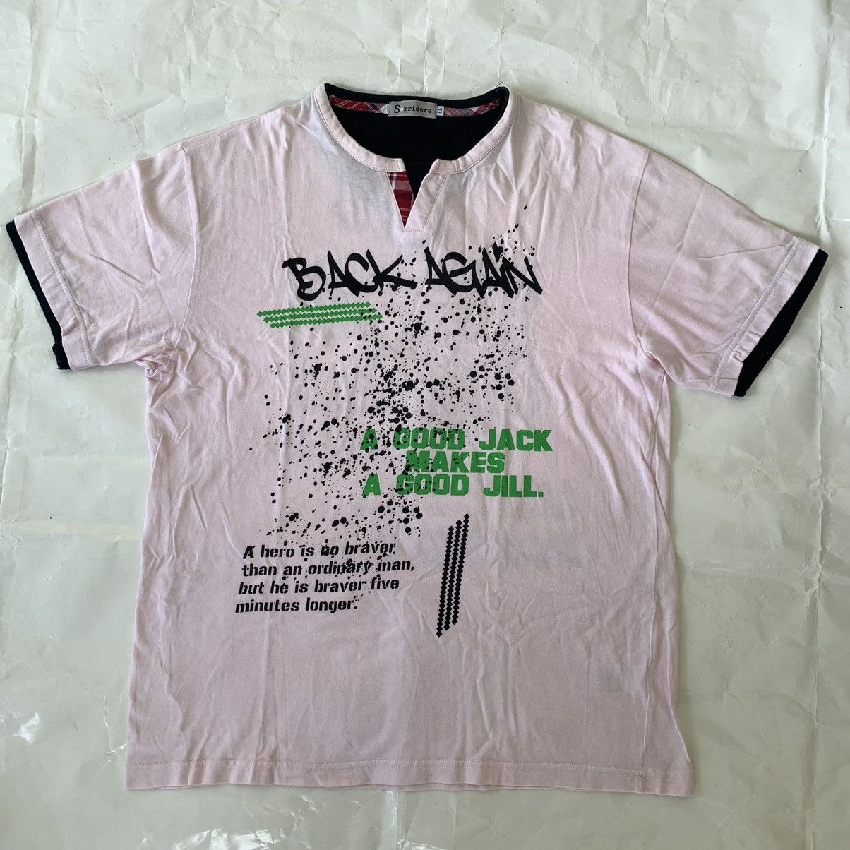 Japanese Brand BACK AGAIN JAPANESE TEE SHRIT Size US L / EU 52-54 / 3 - 1 Thumbnail