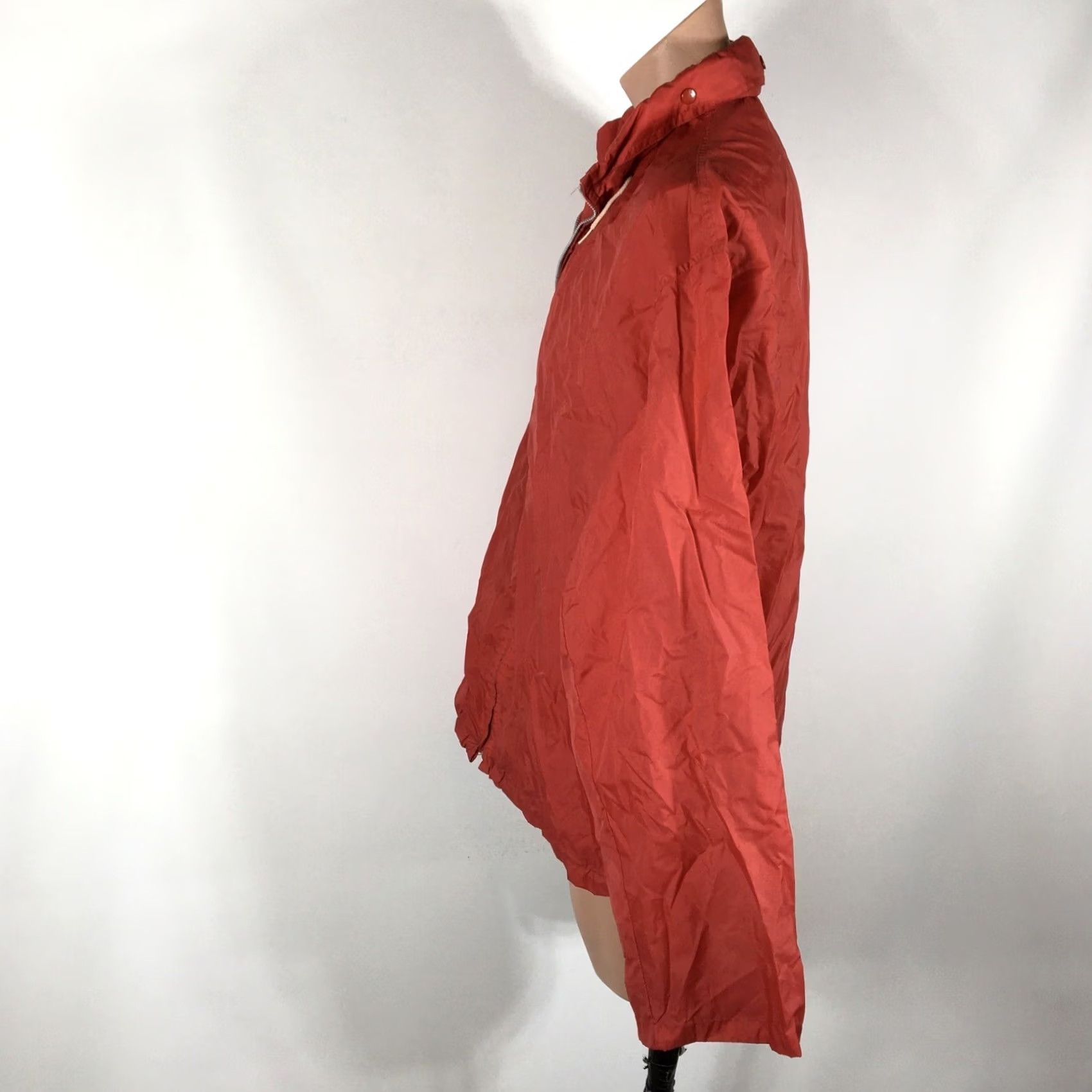 Vintage VINTAGE May Company Red Rain Slicker windbreaker Shirt Mens 1970s Nylon Made in Japan L Size US L / EU 52-54 / 3 - 6 Thumbnail