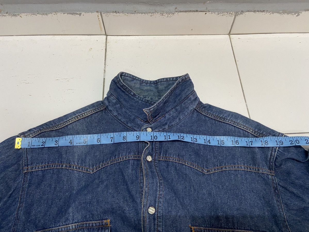 Japanese Brand VINTAGE LUCKY STRIKE WESTERN DENIM SHIRT Size US L / EU 52-54 / 3 - 14 Thumbnail