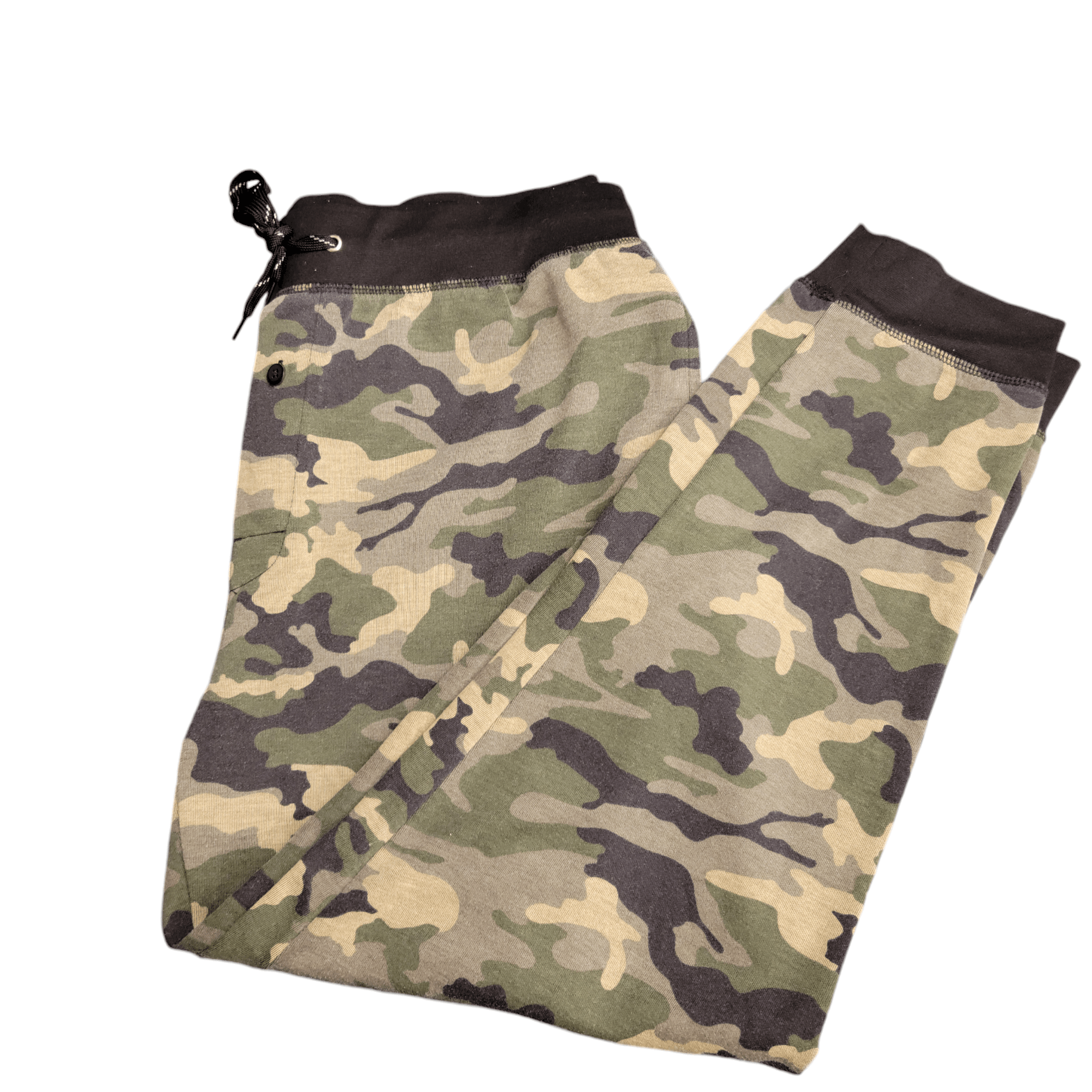 Fruit Of The Loom Fruit of the Loom Camouflage Sweatpants Cropped Ankle Size 34" / US 12 / IT 48 - 8 Thumbnail