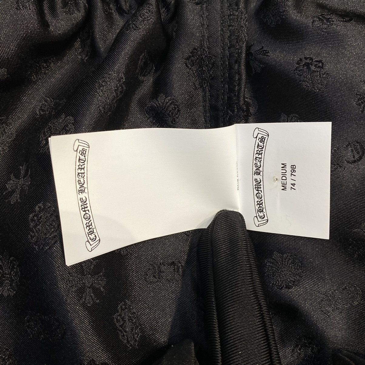 Chrome Hearts Chrome Hearts Multilogo Silk boxer short black Size US 28 / EU 44 - 8 Thumbnail