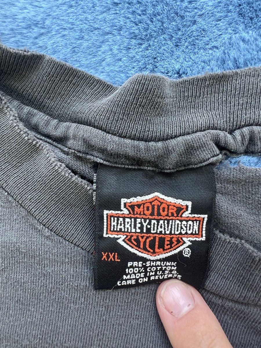 Harley Davidson Vintage 80s Harley Davidson Beefy Tee, Single Stitch Size US XXL / EU 58 / 5 - 4 Thumbnail