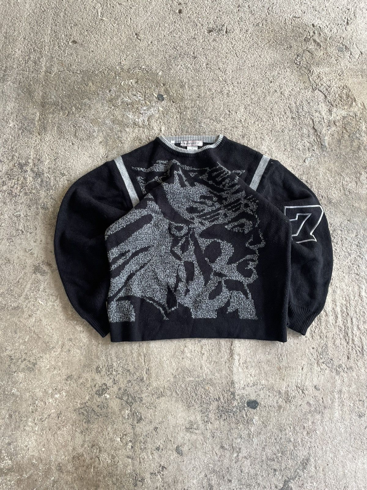 Avirex Avirex graphic knit sweater Size US M / EU 48-50 / 2 - 1 Thumbnail