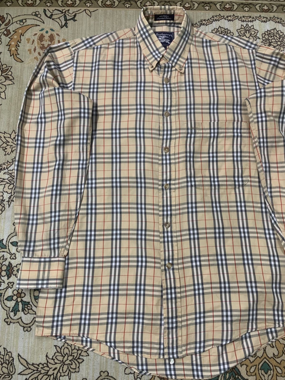 Burberry Vintage burberrys shirt upp buttong novacheck Size US S / EU 44-46 / 1 - 5 Thumbnail