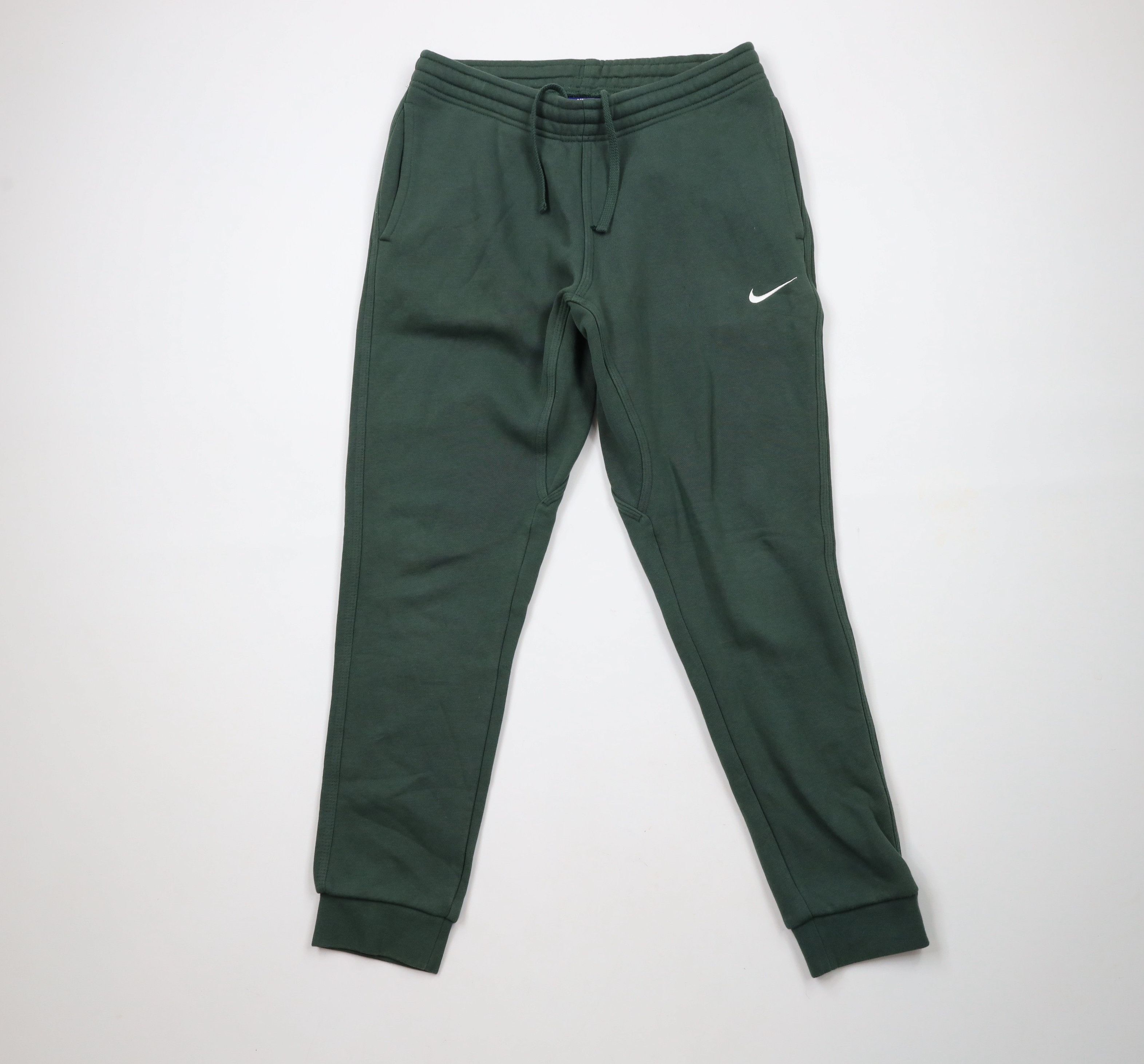 Nike × Vintage Vintage Y2K Nike Scott Mini Swoosh Sweatpants Joggers Green Size US 34 / EU 50 - 1 Thumbnail