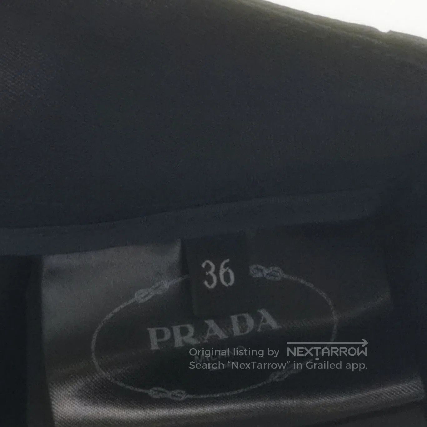 Prada Prada Plain Wool Trousers in Size 36 . Size 35" - 5 Thumbnail