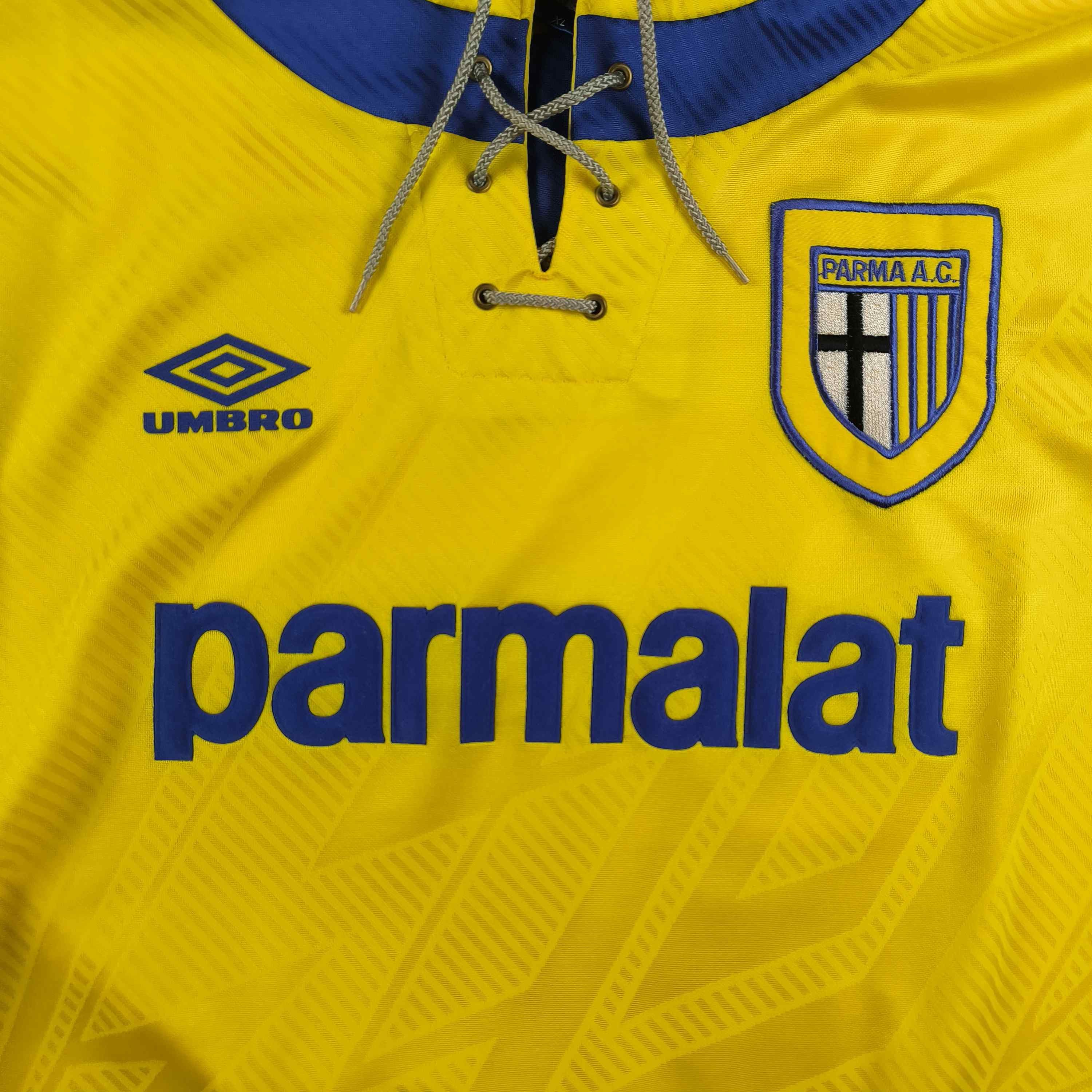 Umbro Parma 1993-95 Umbro away football jersey shirt size XL Size US XL / EU 56 / 4 - 3 Thumbnail