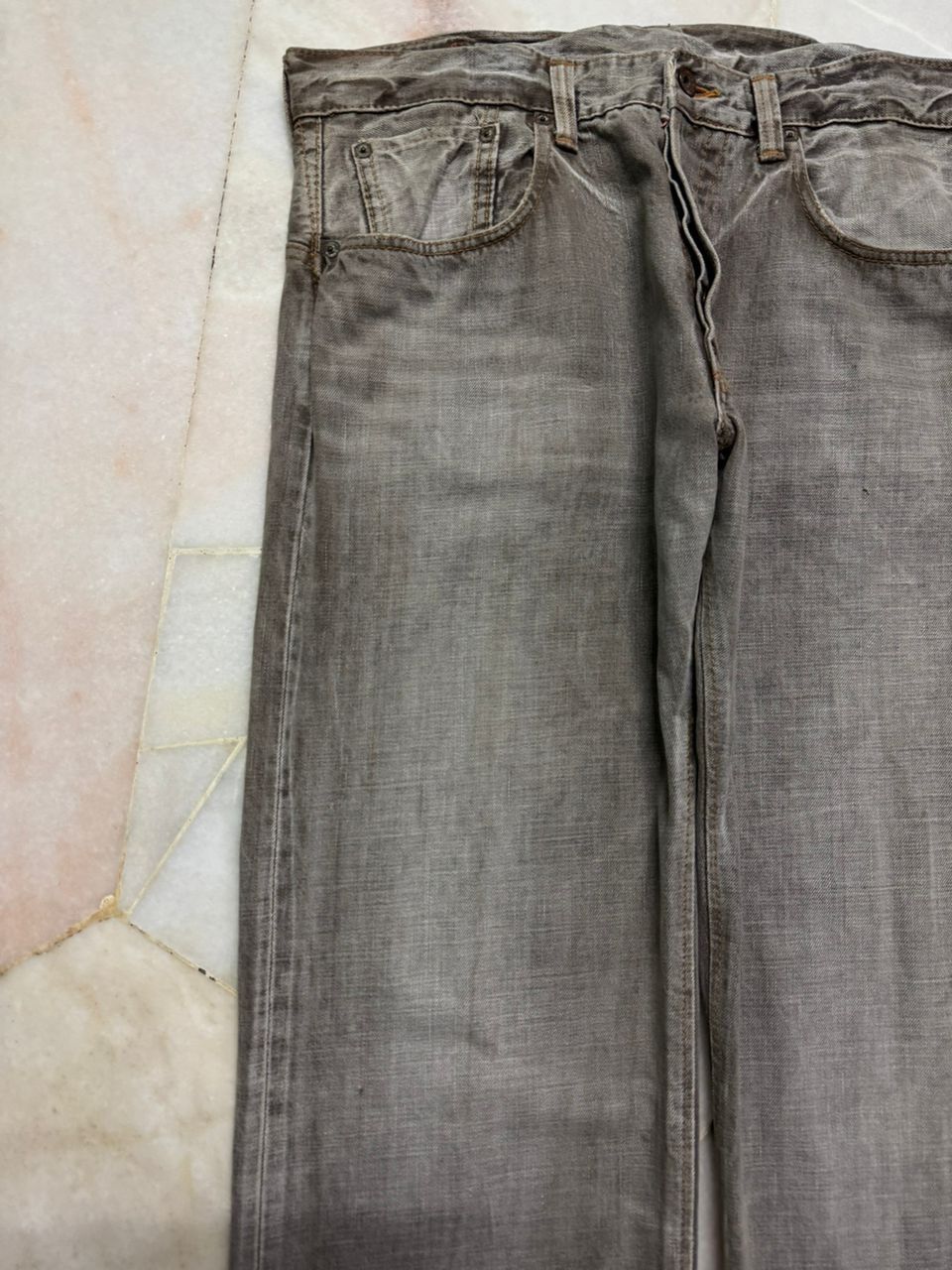 Kapital Insane💥90s Edwin Half Selvedge Rusty Distres faded Sick Size US 34 / EU 50 - 5 Thumbnail