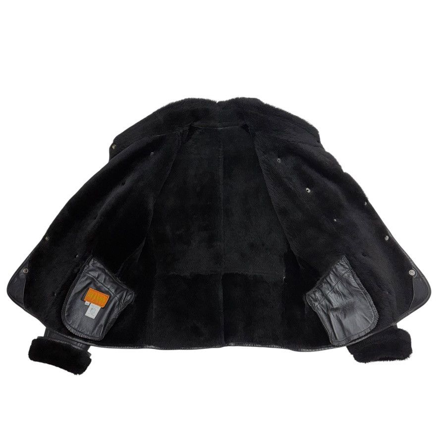 Kenzo Kenzo Black Shearling Leather Jacket Size M / US 6-8 / IT 42-44 - 9 Thumbnail